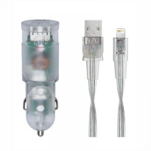 cargador-coche-2xusb-lightning-mfi-rivacase-transparente