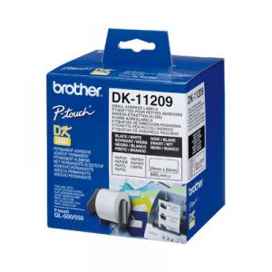 etiquetas-brother-dk11209-rollo-800u-29x62mm