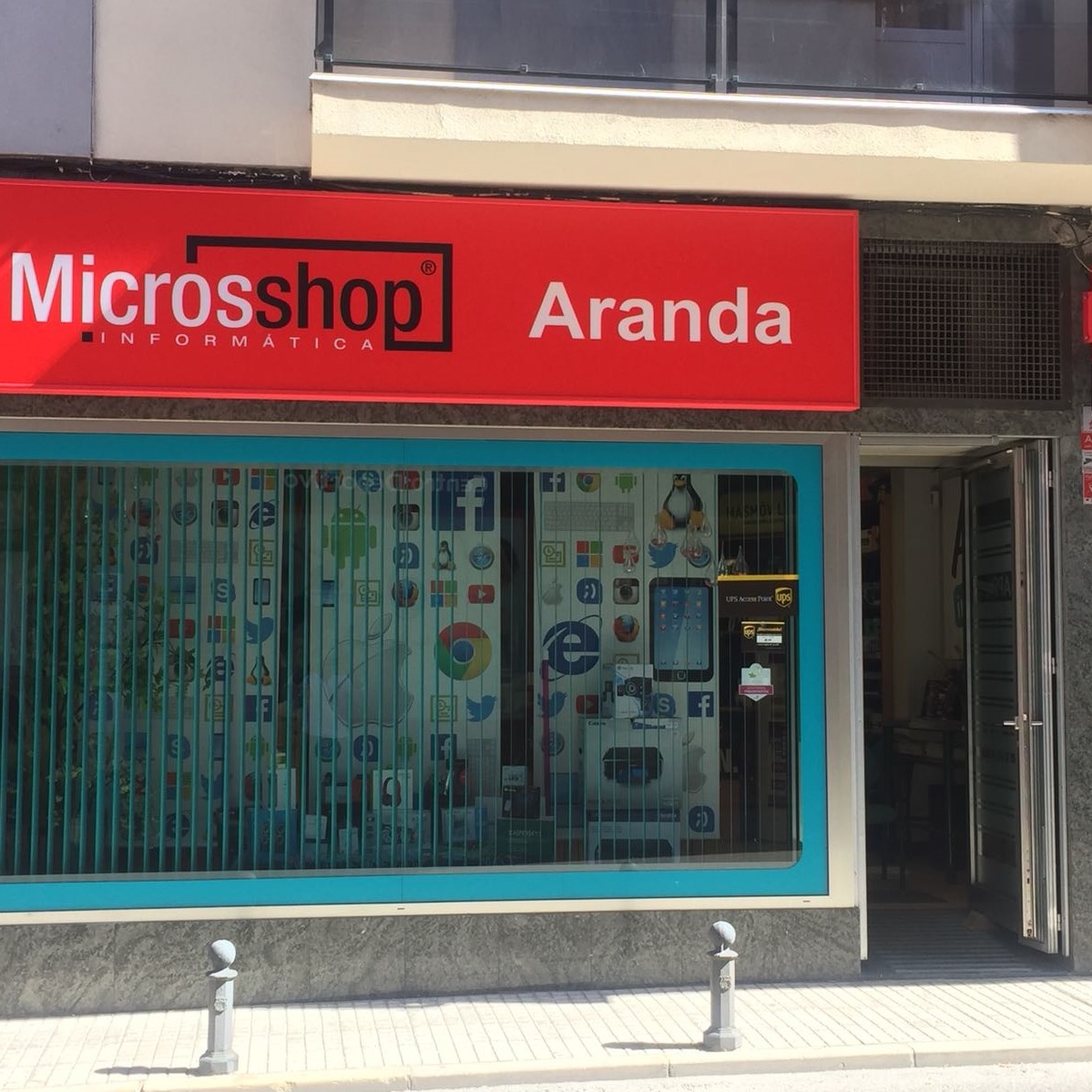Microsshop. Tiendas de Informática